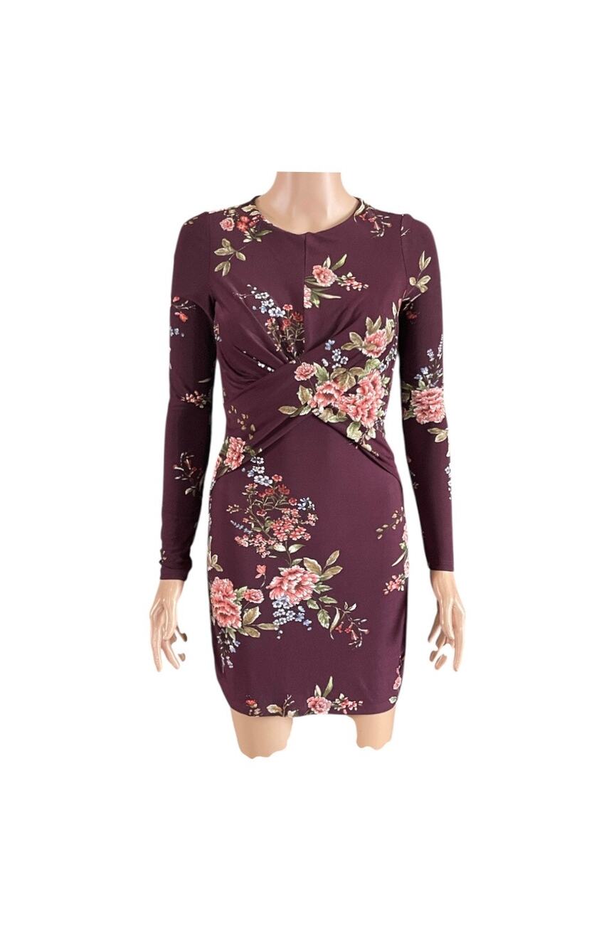 & Harmony Floral long sleeved dress size small